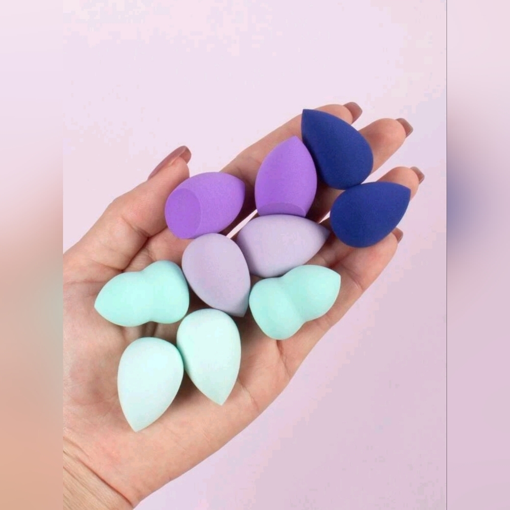 Mini Make-up Sponge Set 10pc Wet or Dry application Sponge set